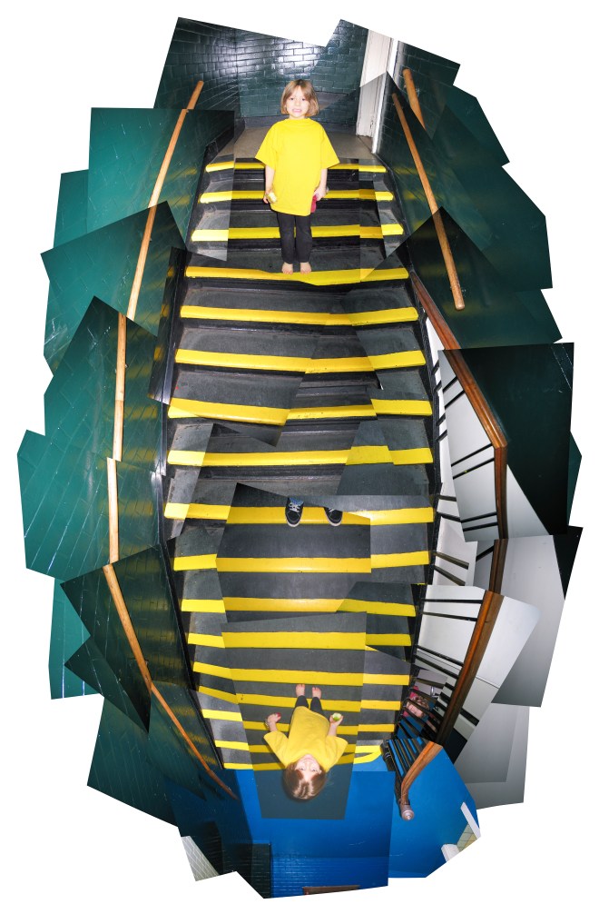 ELLA STAIRS COLLAGE 2005