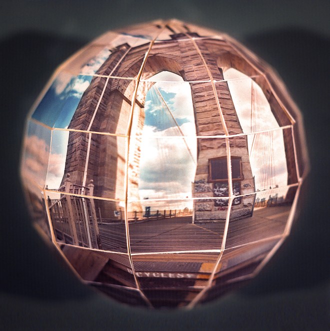 BROOKLYN BRIDGE GLOBE MAQUETTE 1982